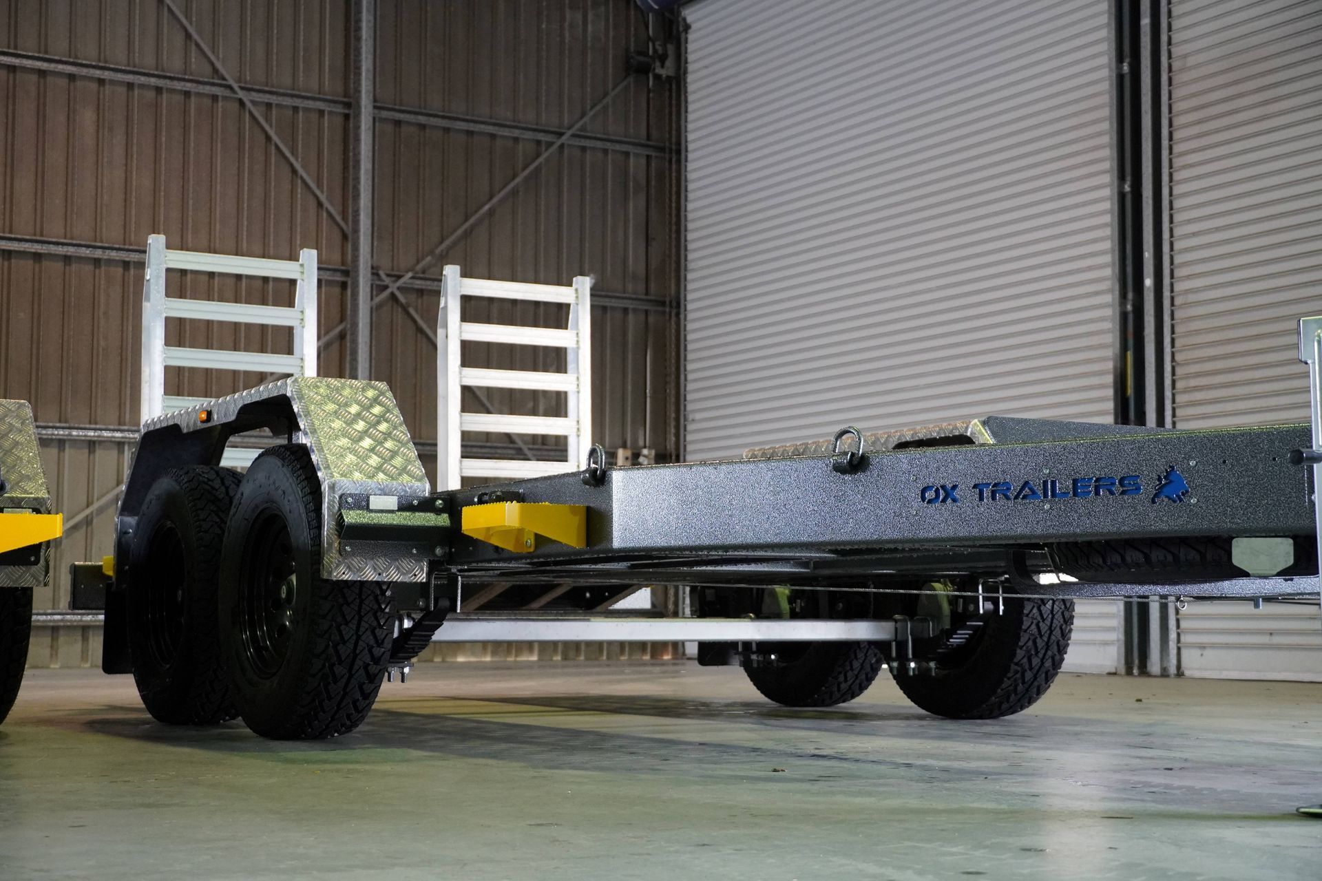 A standard 2500kg plant trailer