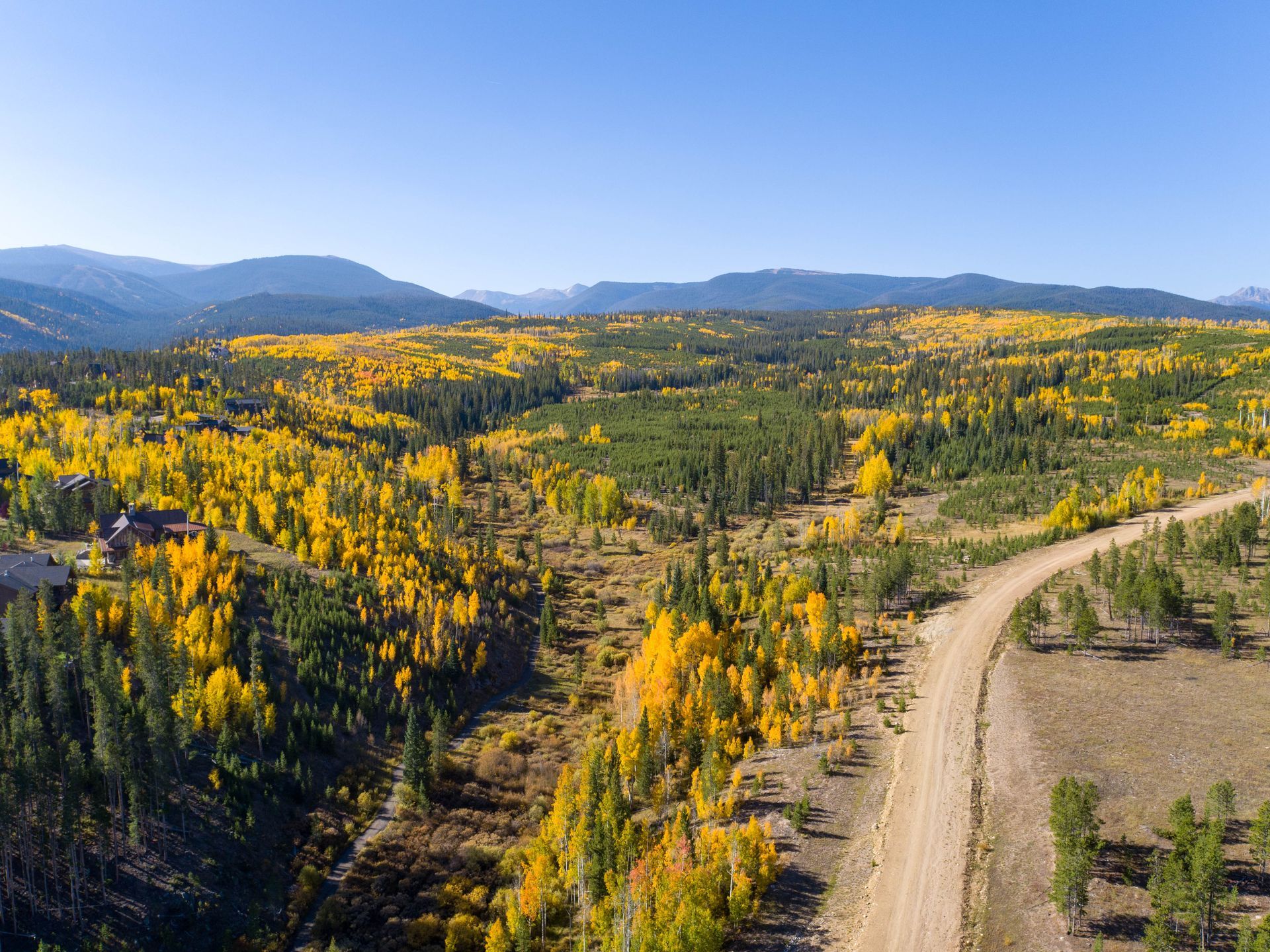 Drone image of open space
