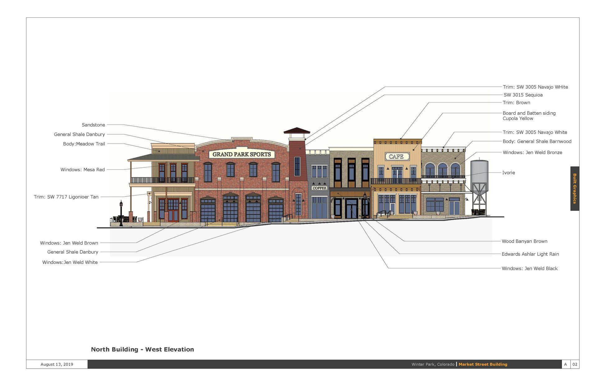 Building color study