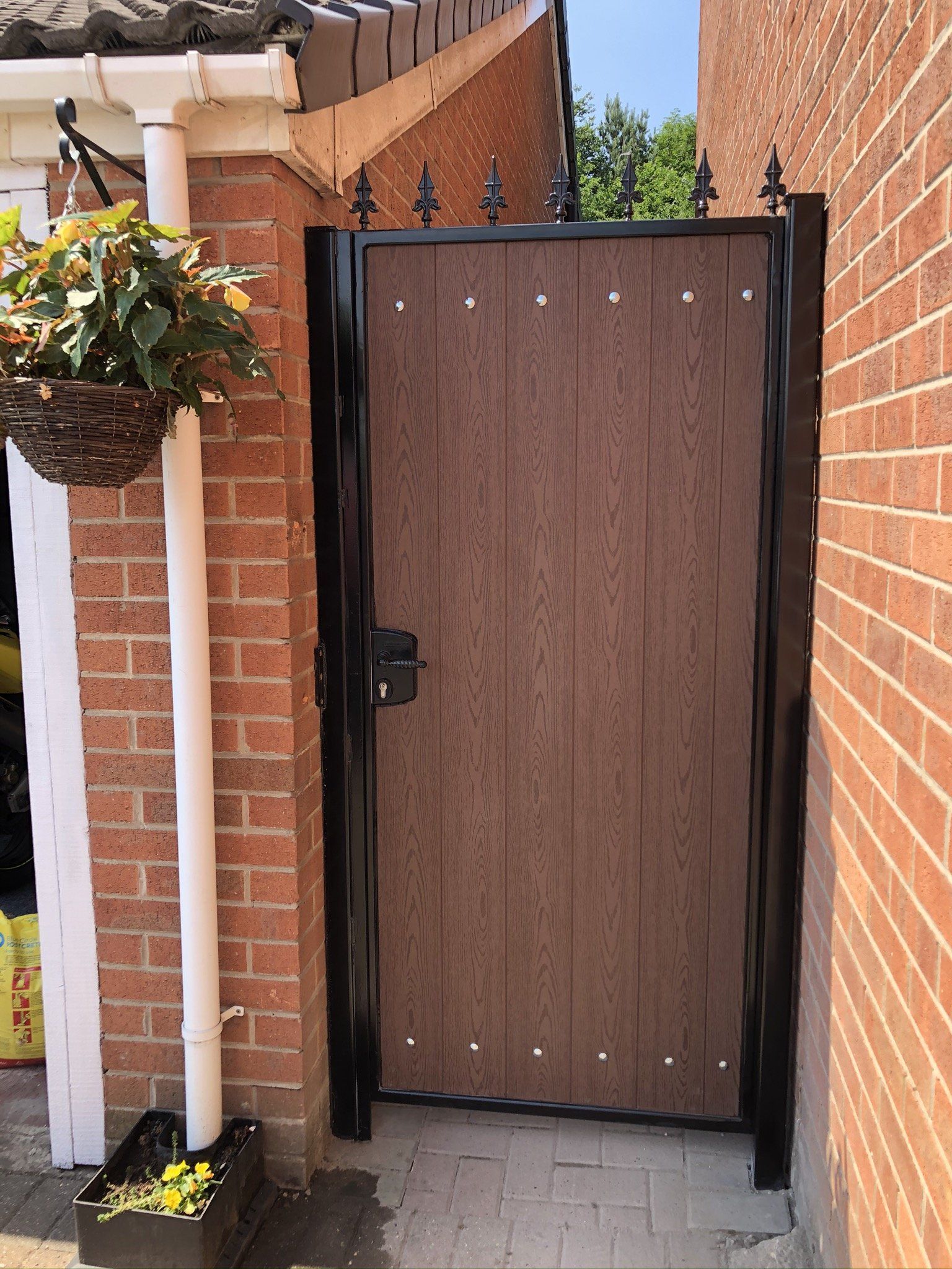 Brown Single Composite Gates Rotherham
