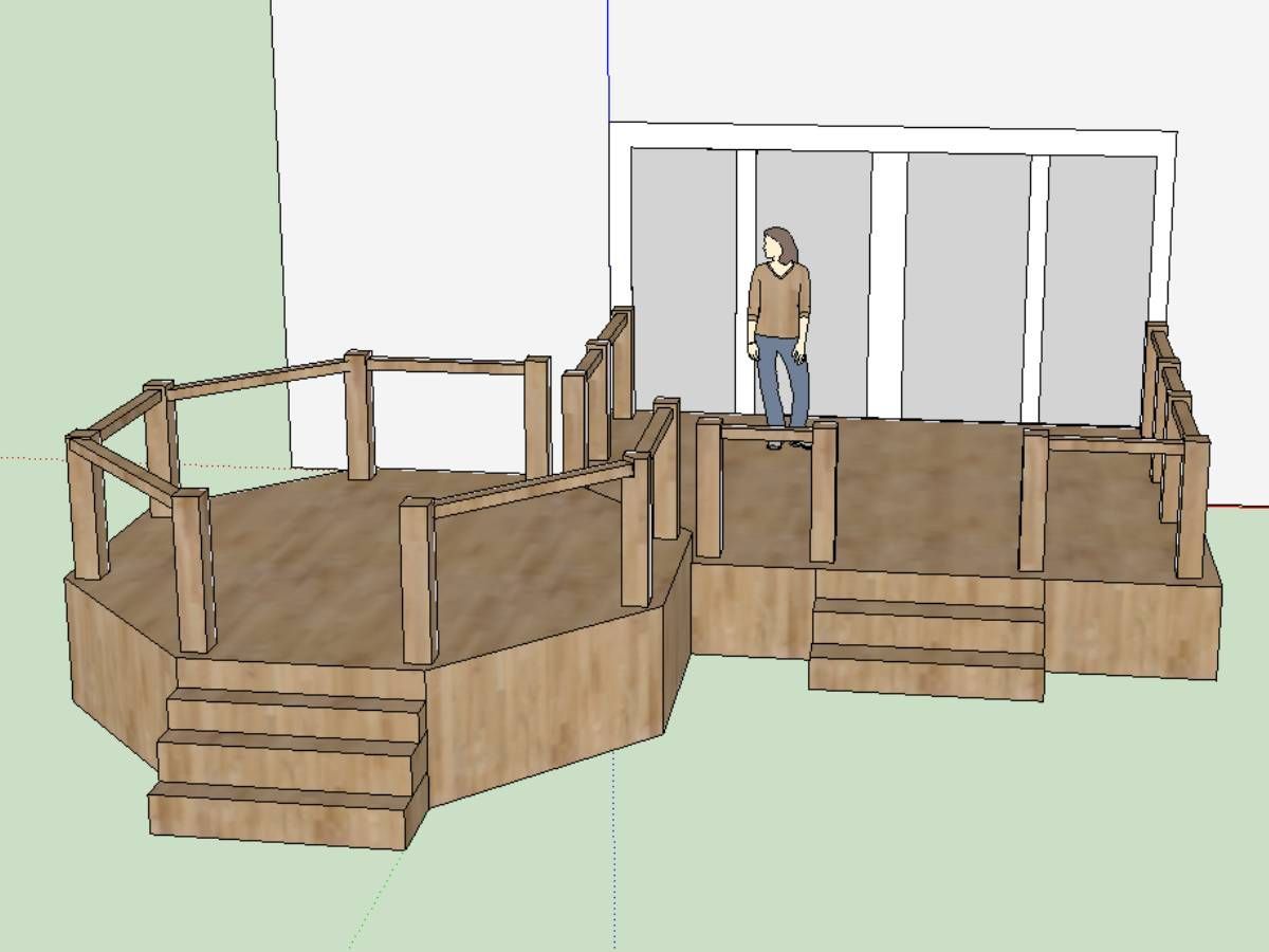 Zest decking Colchester raised decking ideas