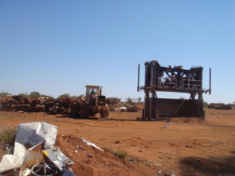 Truck 3 — Metal Recycling in Alice Springs, NT