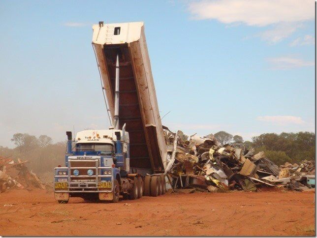 Truck 20 — Metal Recycling in Alice Springs, NT