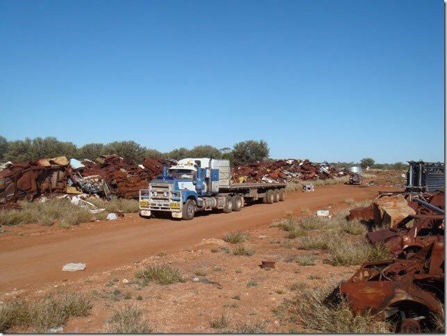 Truck 23 — Metal Recycling in Alice Springs, NT