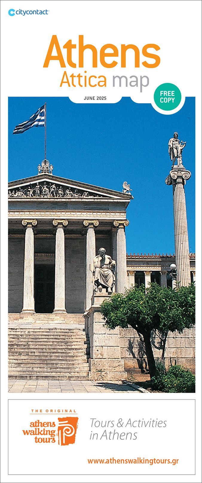 Athens Attica Map