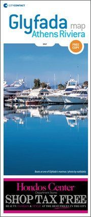 Χάρτης της αθηναϊκής ριβιέρας