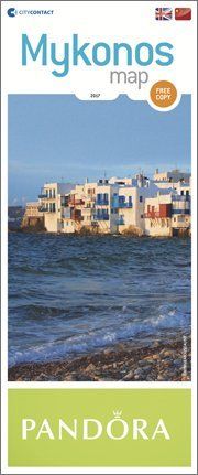 Ένας χάρτης της Μυκόνου, Mykonos Map