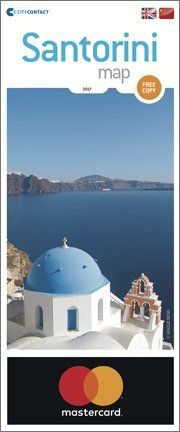 Χάρτης της Σαντορίνης, Santorini Map