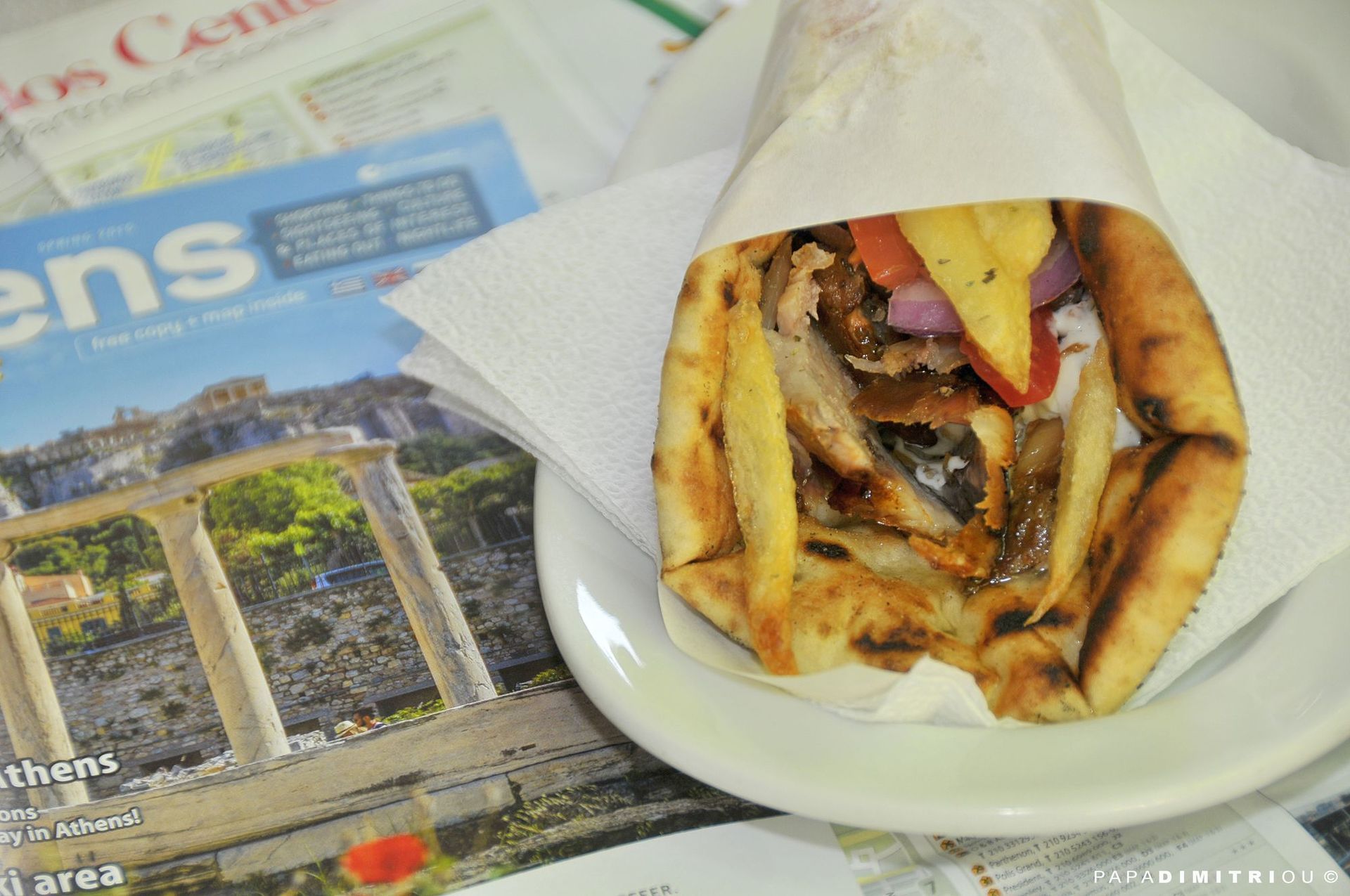 Athens Food Tour souvlaki