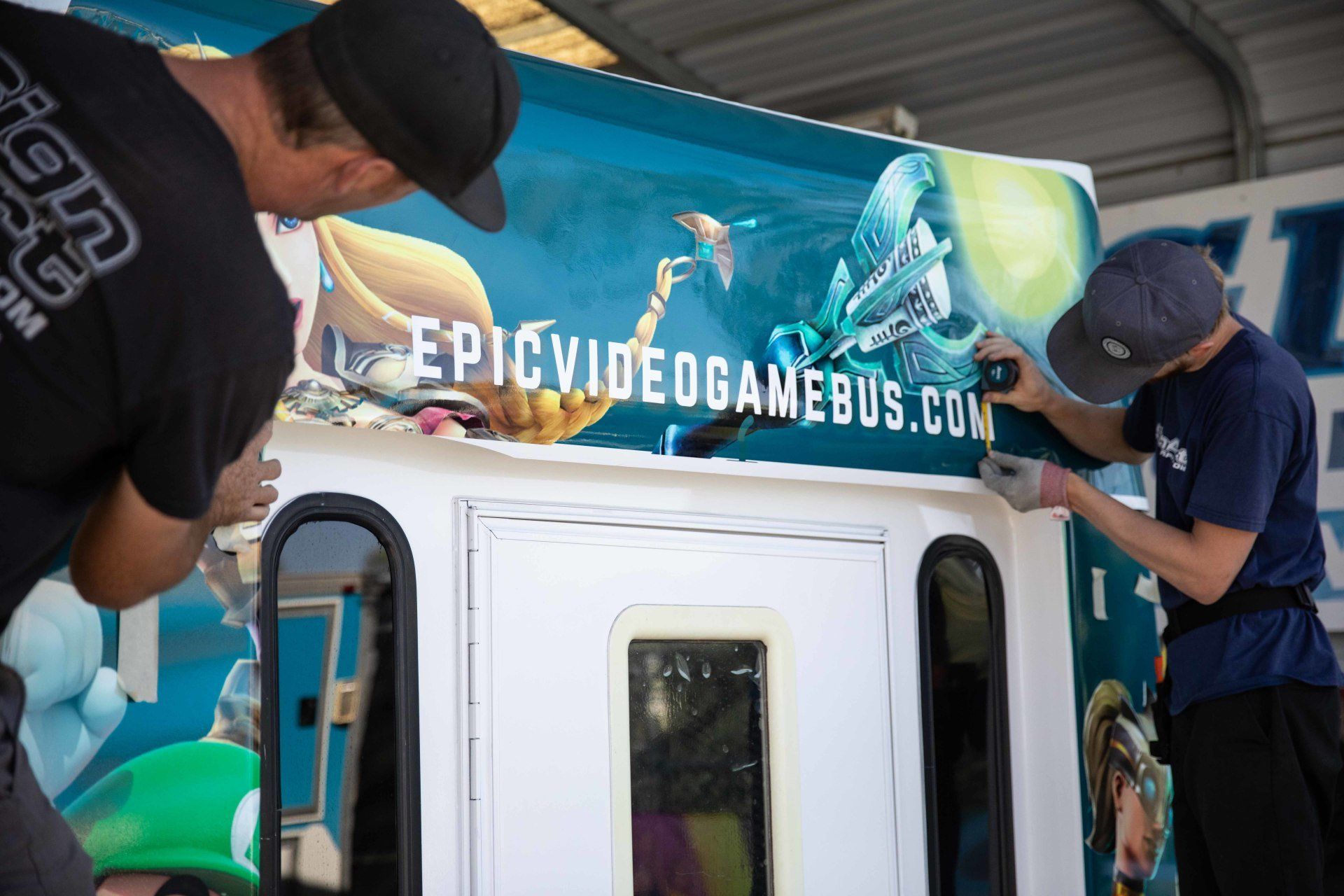 Epic Game Bus Custom Vehicle Wrap