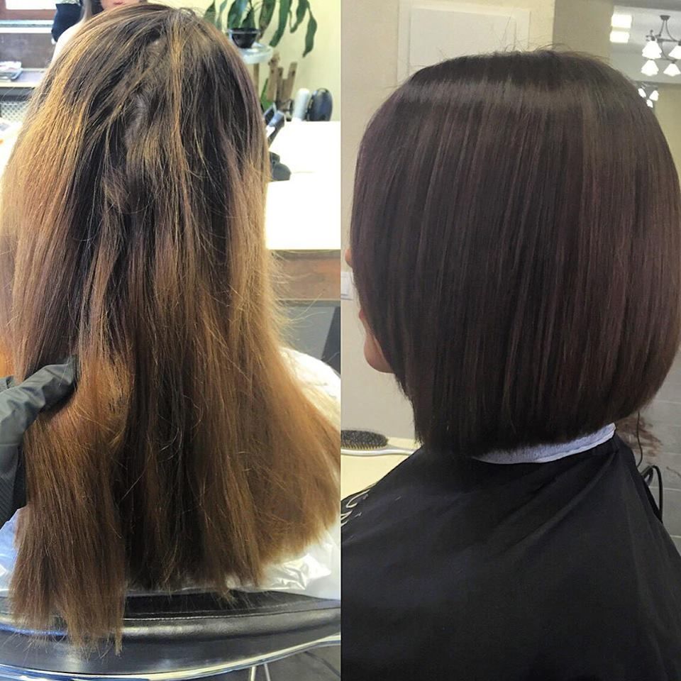 Matu griešana, krāsošana, veidošana – īsi mati