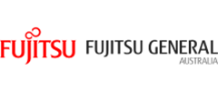 Fujitsu General Australia logo in red and gray.