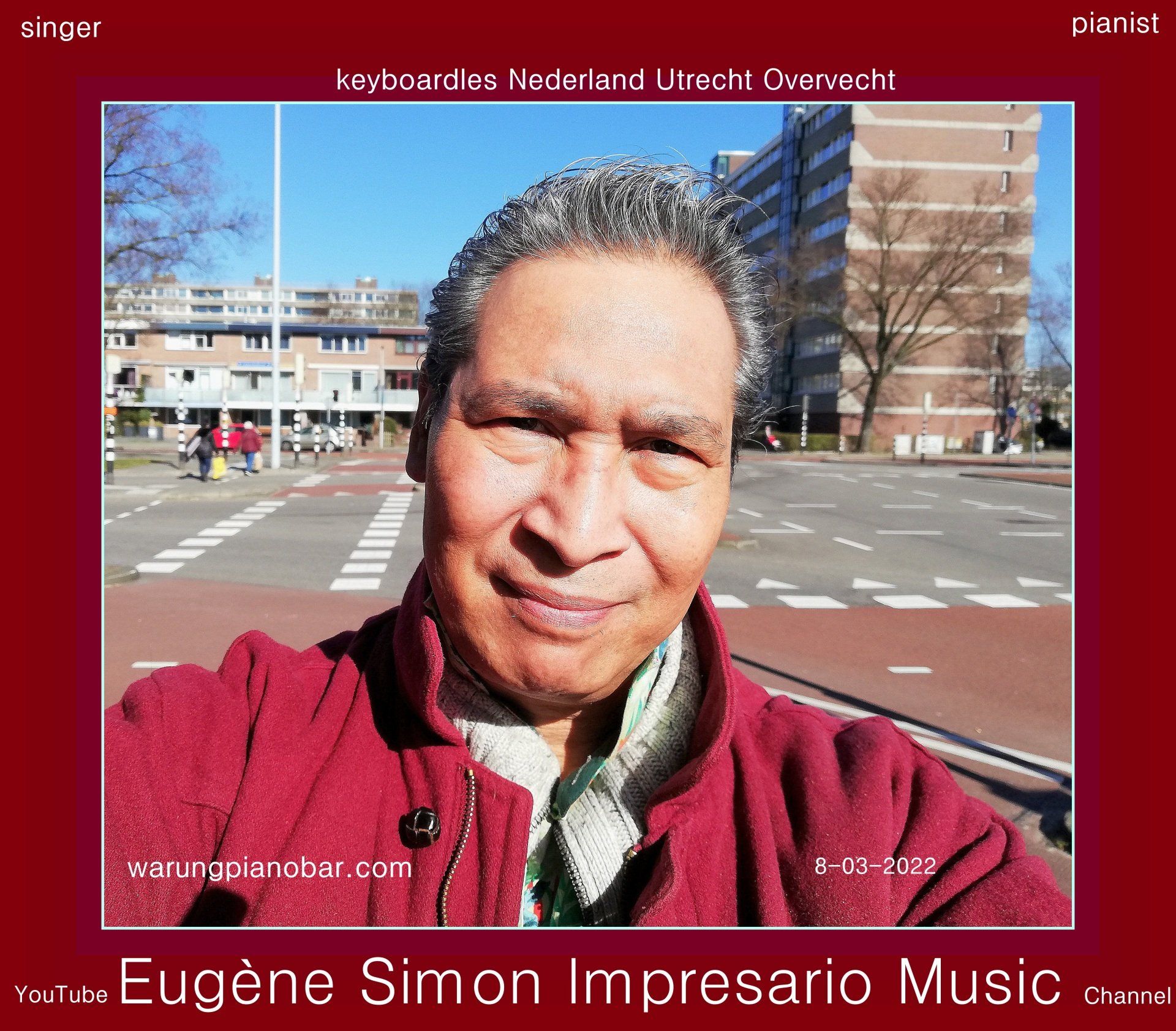 Eugene Simon Impresario Music YouTube Channel Keyboardles Nederland Utrecht Overvecht