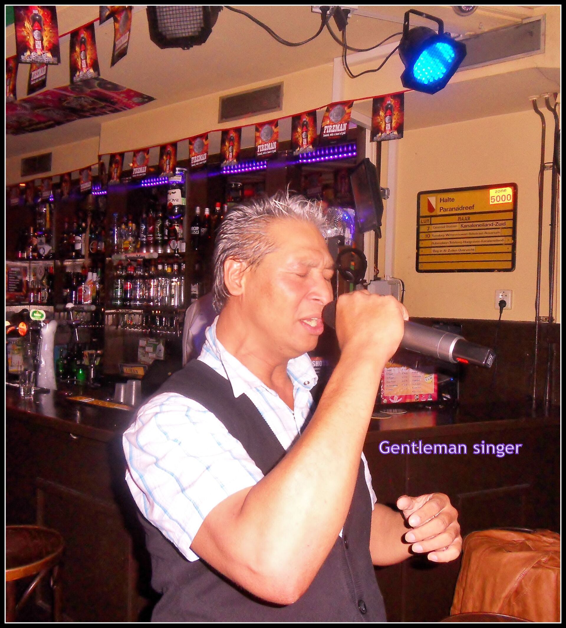 Zanger Utrecht Entertainer Eugene Simon