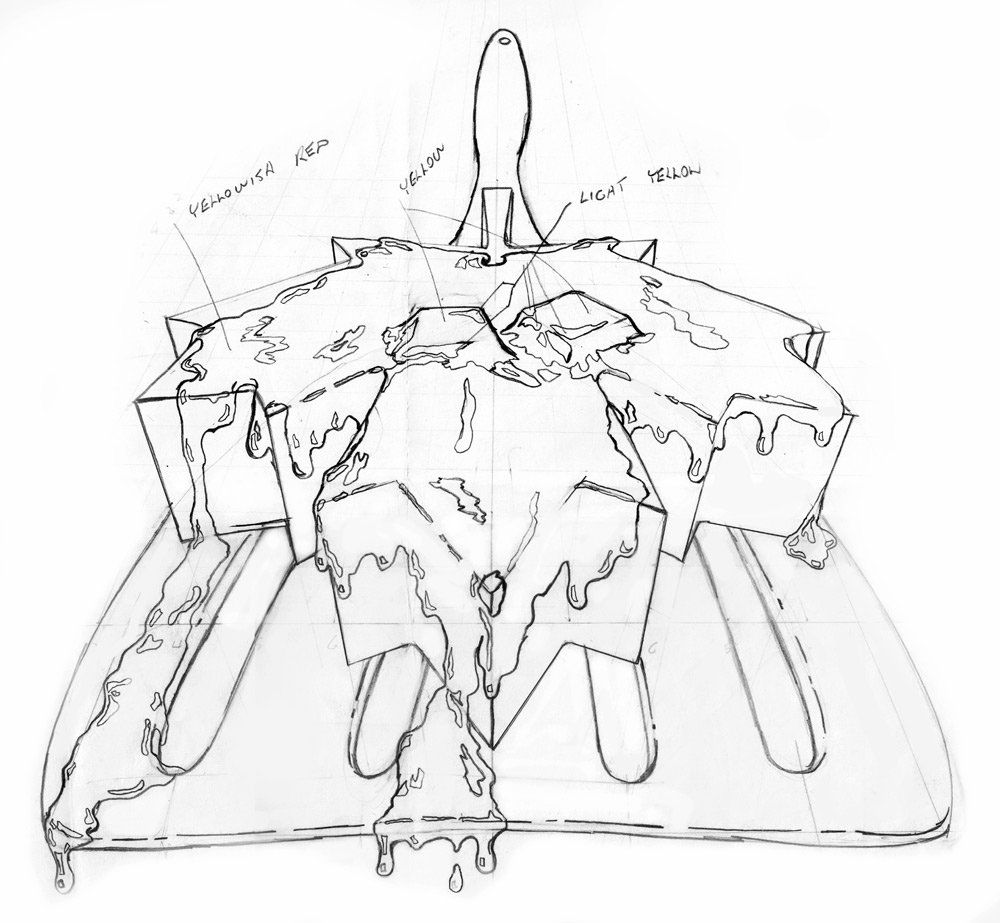 illustration maple leaf breakfast