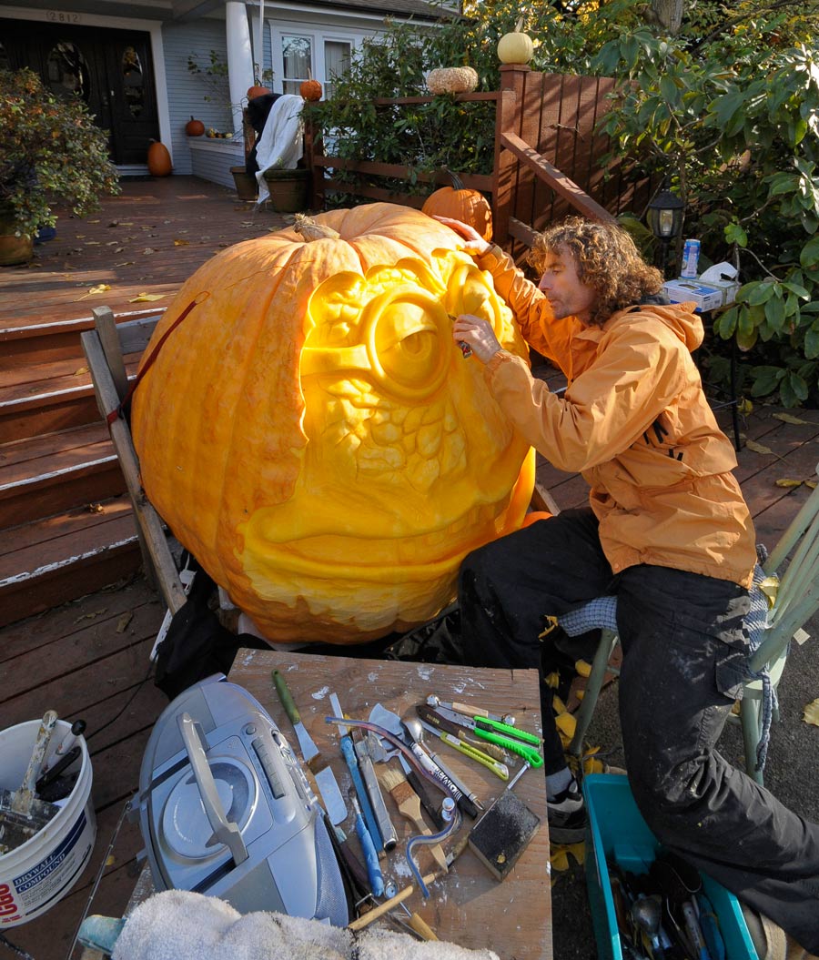 pumpkins, large, art, halloween