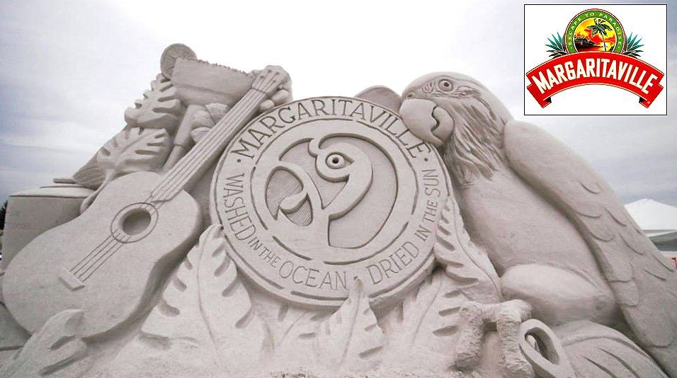 sand sculpture artist jimmy buffet margaritaville