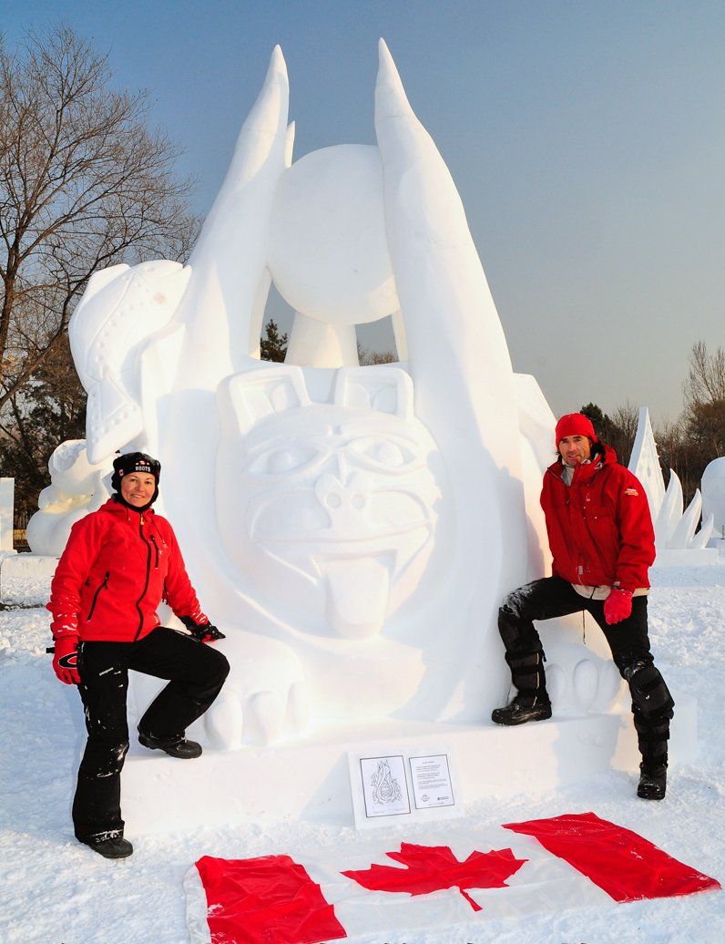 international events festival ice sculpture