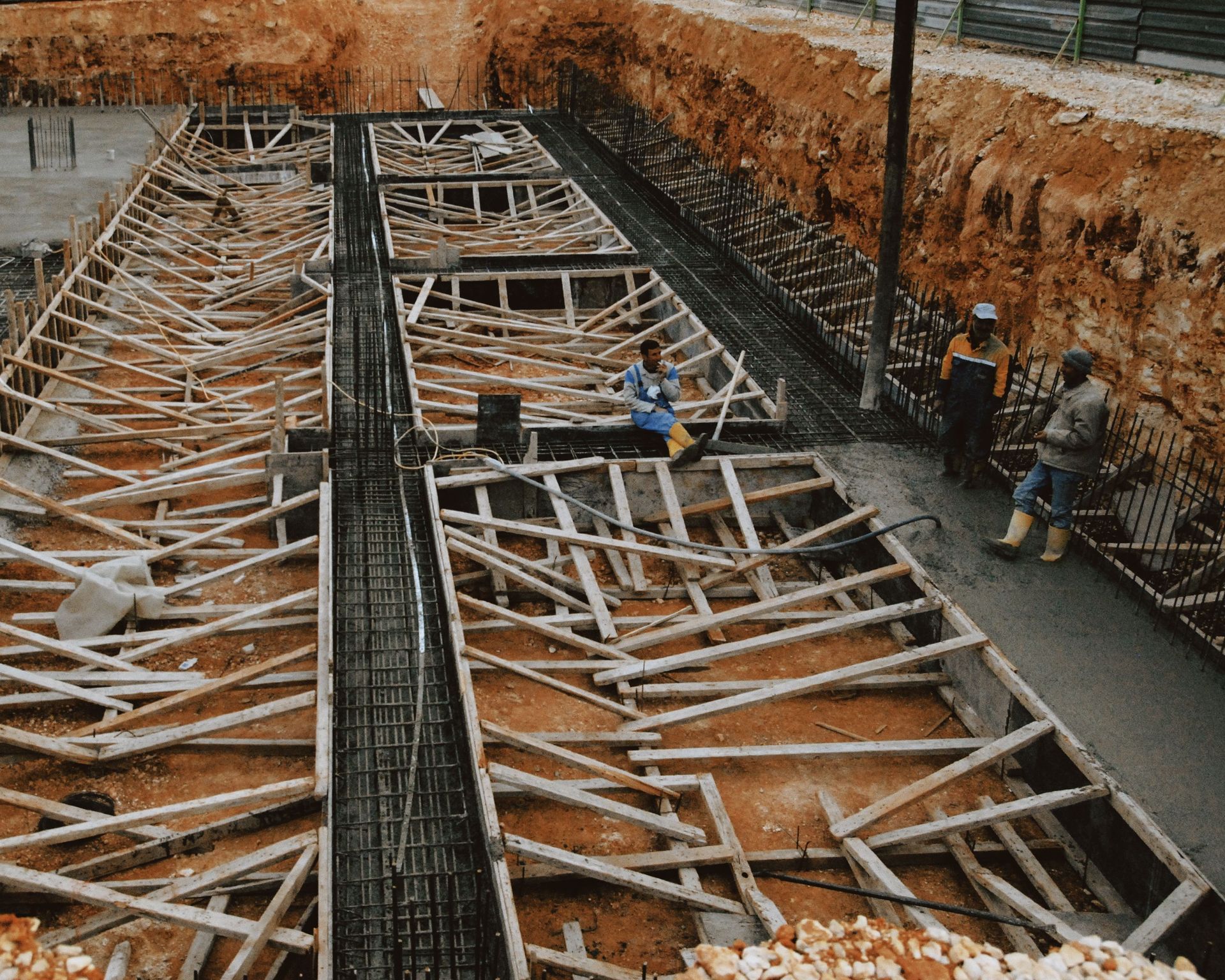 Concrete foundation and footing installation in Simi Valley