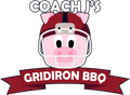 Coach J's Gridiron BBQ Logo