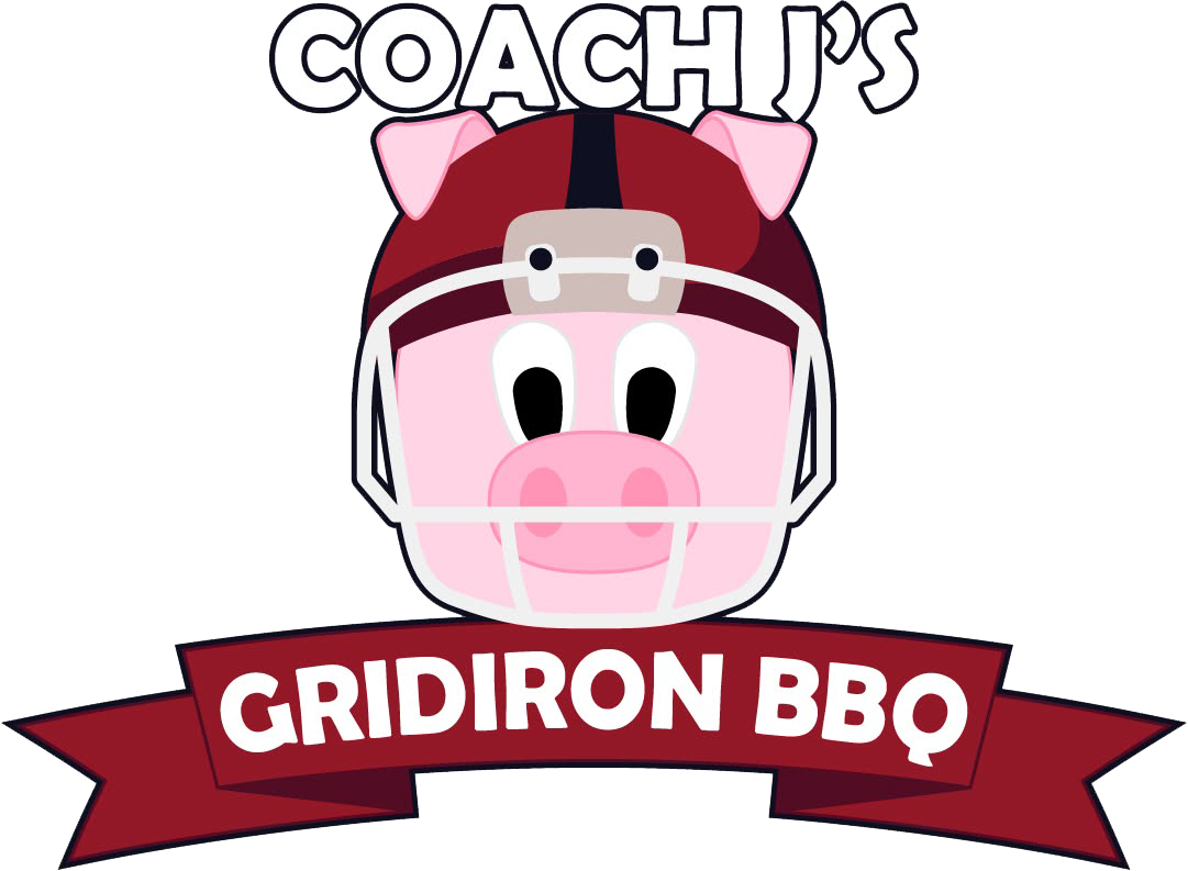 Coach J's Gridiron BBQ Logo