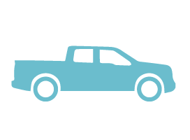 pick-up truck icon