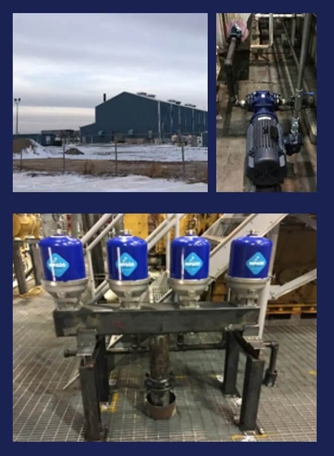 natural-gas-compression-plant-centrifuges-pump-installed