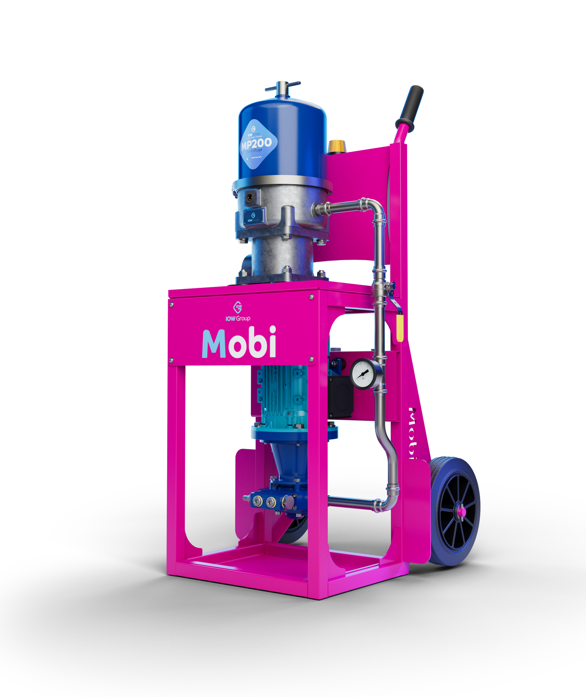 Mobi, IOW Group's mobile filtration system. 