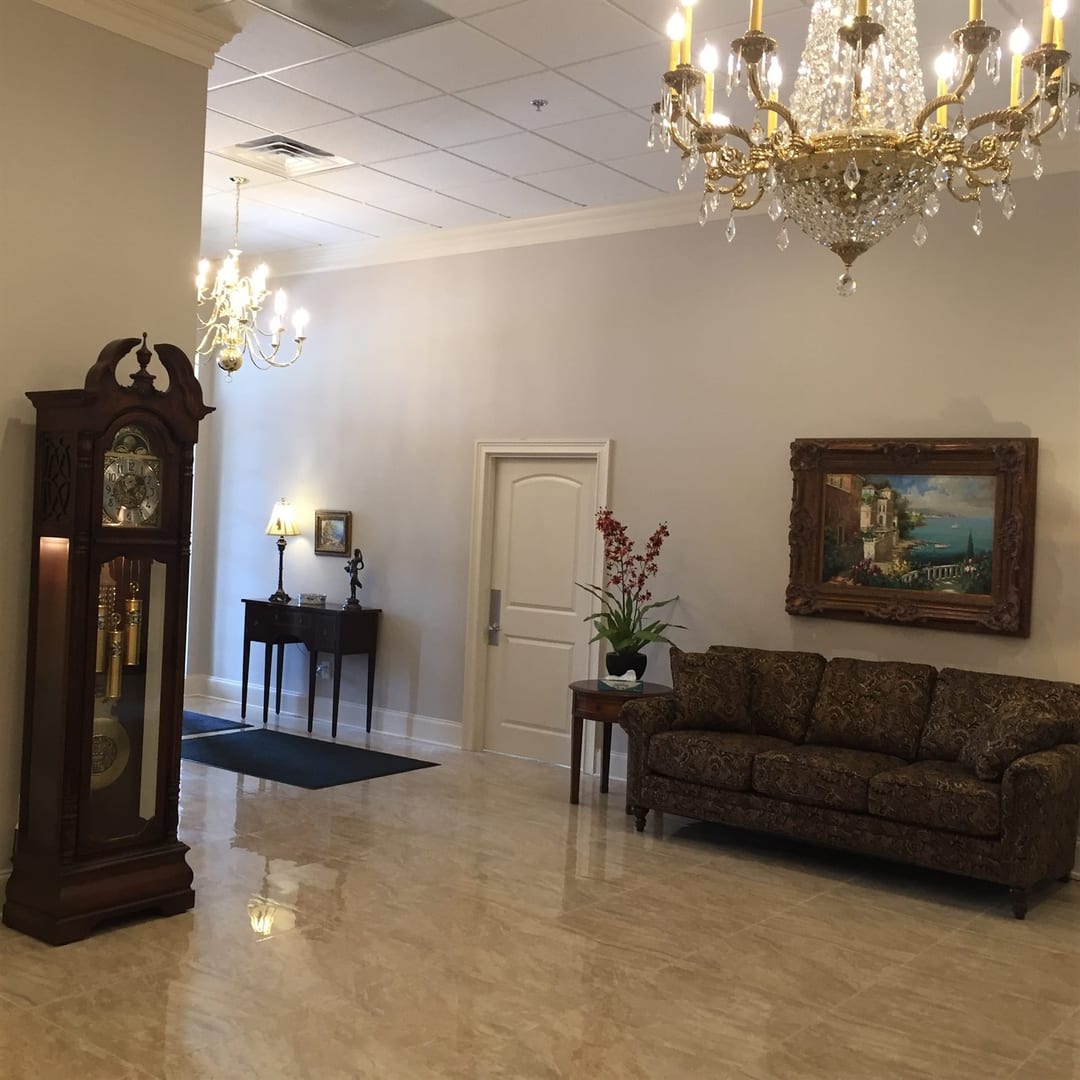 Harris-Nadeau Mortuary interior