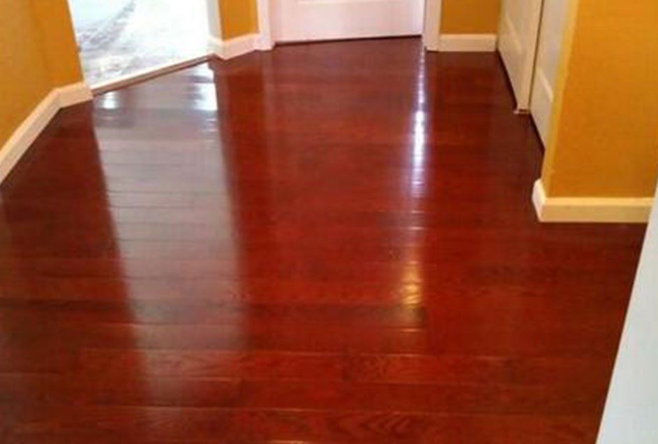 Cherry Colored Flooring — Hazelwood, MO — Floors Done Right