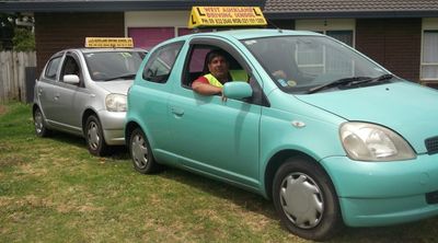 Auckland man learning to drive