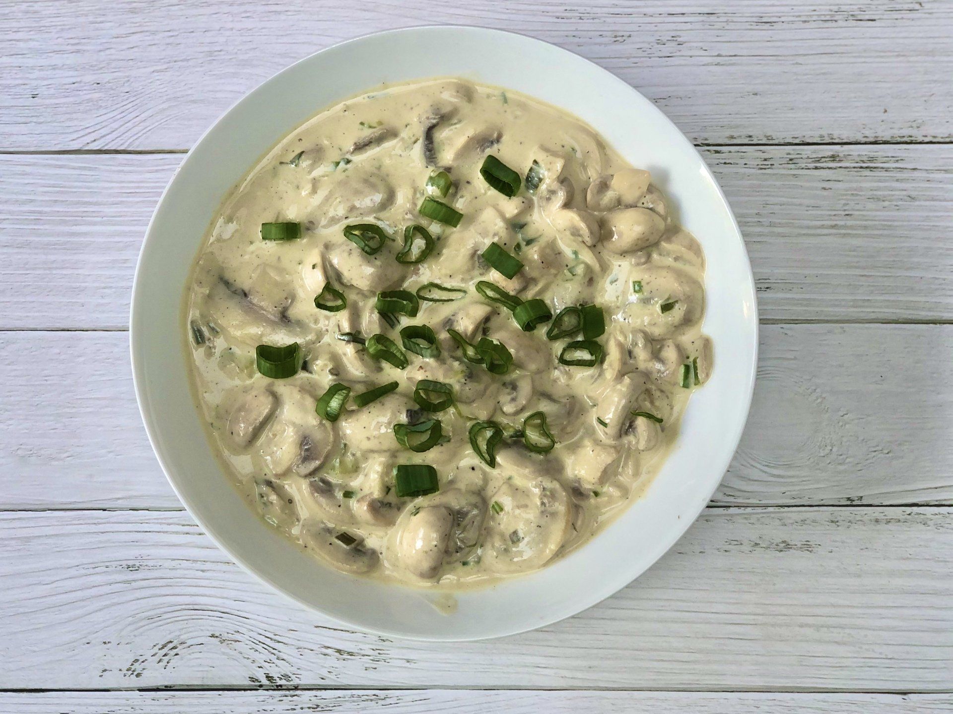 Recipe: Creamy Garlic Mushrooms