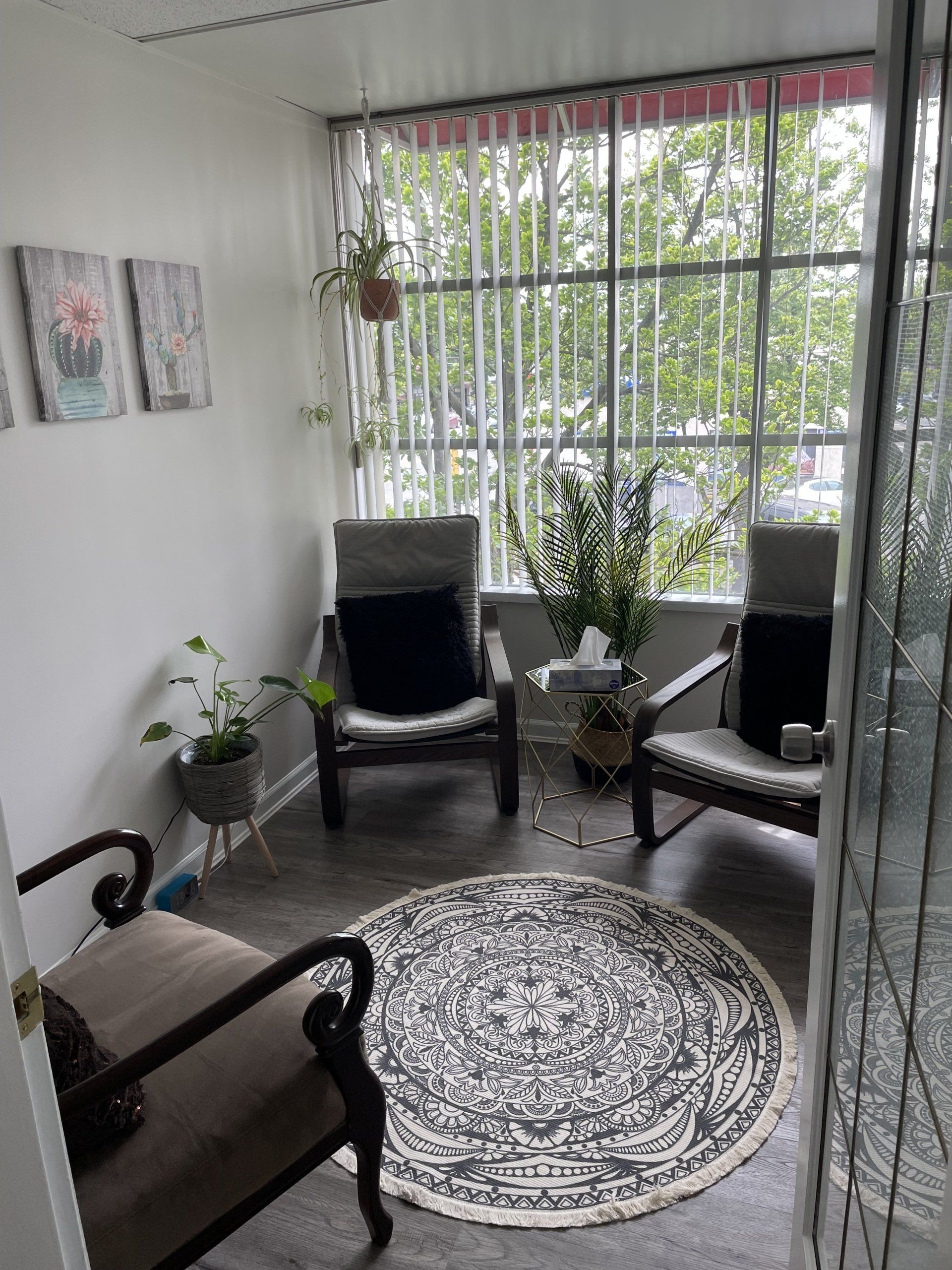 Counselling office interior