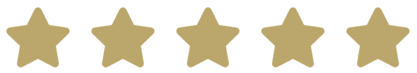 Five gold stars in a row.