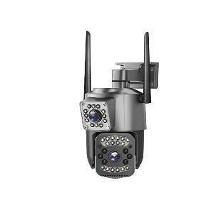 CÁMARA IP DE CCTV CON DOBLE LENTE-EXTERIOR