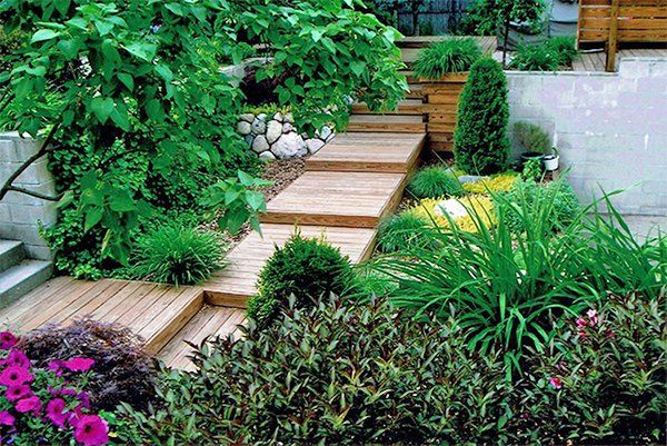 Design Architect — Nice View in the Landscape with Step Stone in Midland, MI