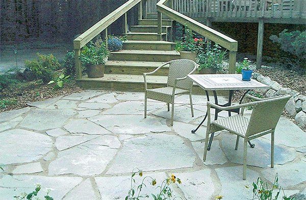 Design Paver — Wooden Ladder with Chair and in Midland, MI