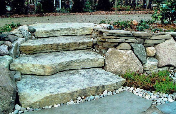 Sod Landscape — Stone Step Stone in Midland, MI