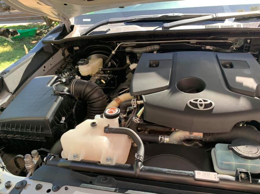 Toyota Car Engine — Mechanical Services in Moss Cake, NSW