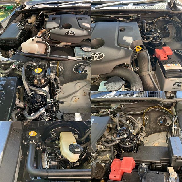 Car Engine After Cleaning — Mechanical Services in Moss Cake, NSW