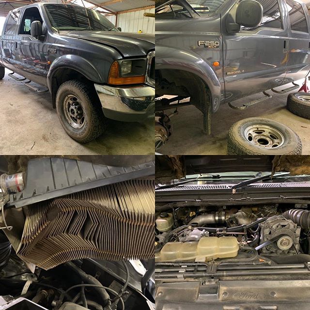 Car Under Repair — Mechanical Services in Moss Cake, NSW