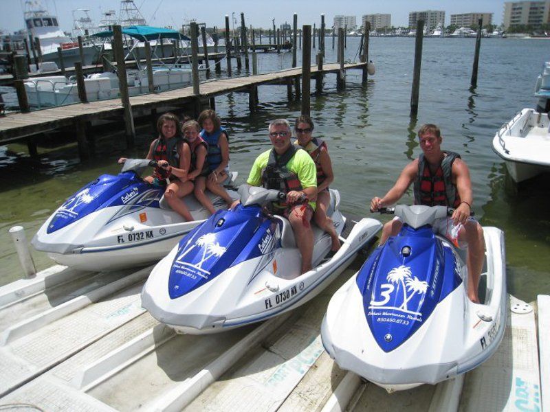 WaveRunner Rentals Luther's Rentals Destin FL