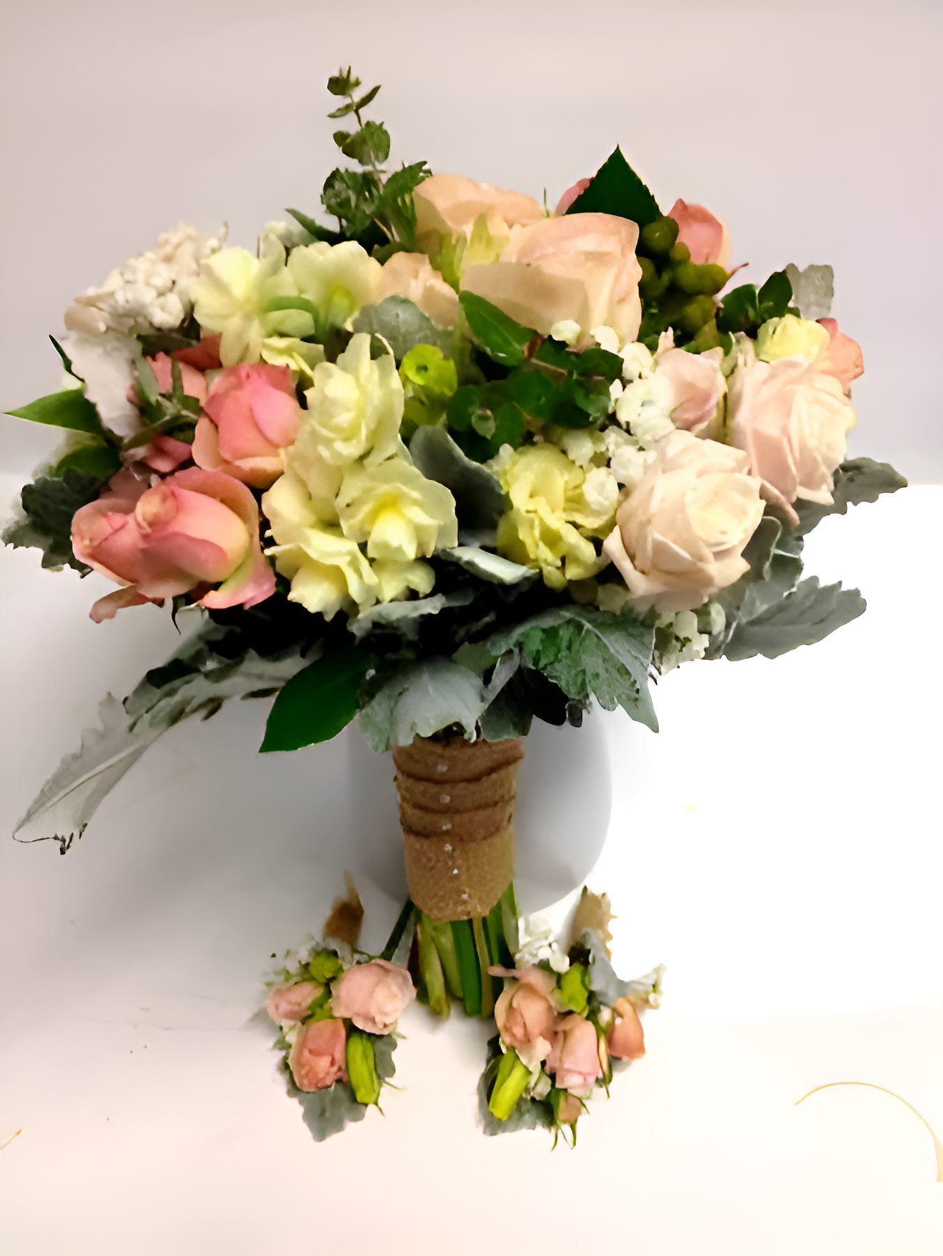 A Bouquet of Pink and White Flowers in a Vase — Greenfield Blooms and Gifts In Wanguri, NT
