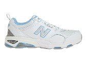 White and Light Blue New Balance - Women Shoes in Patchogue, NY
