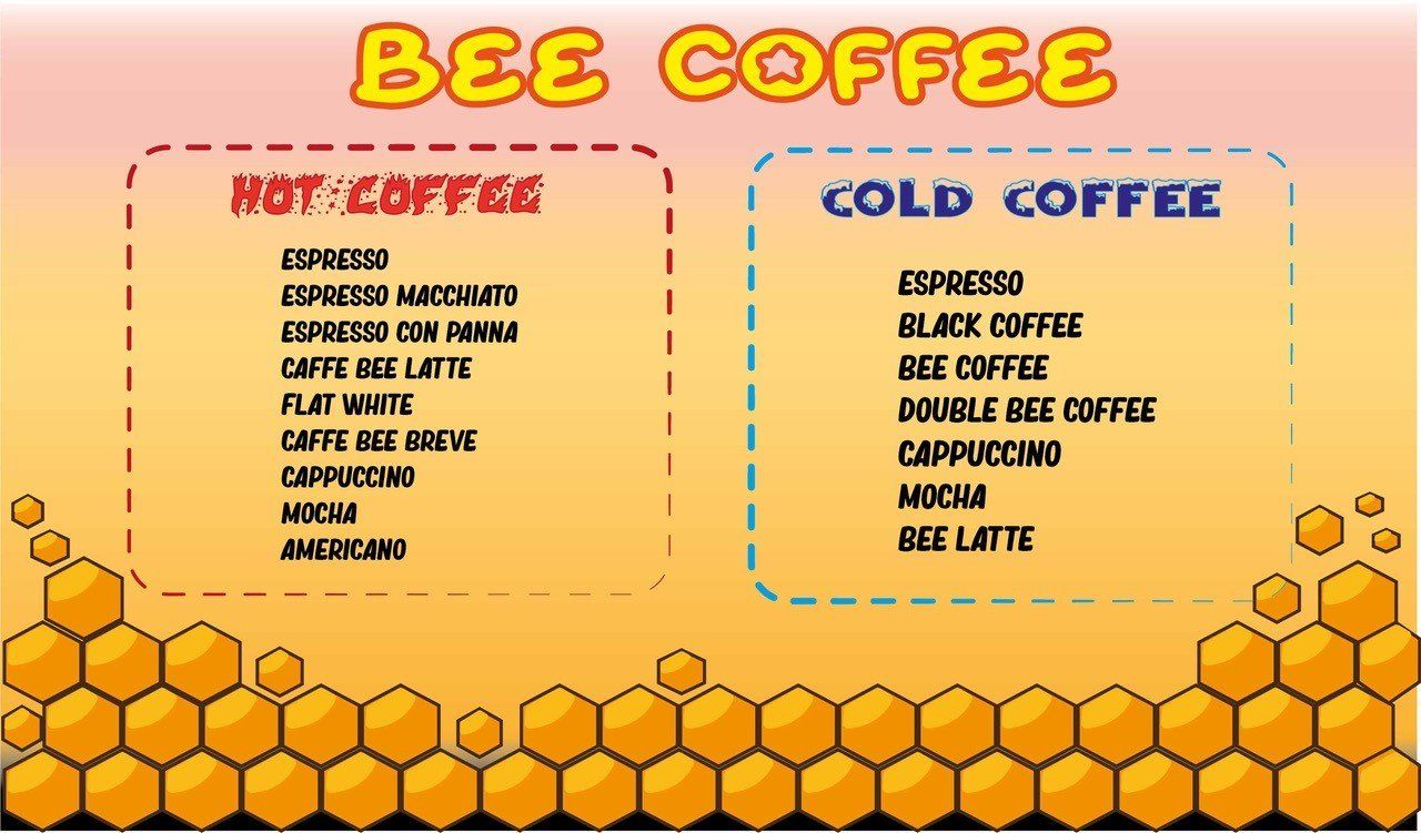 Hot And Cold Coffee Flavors - Niceville, FL - Honeybee Ice Cream & Arcade