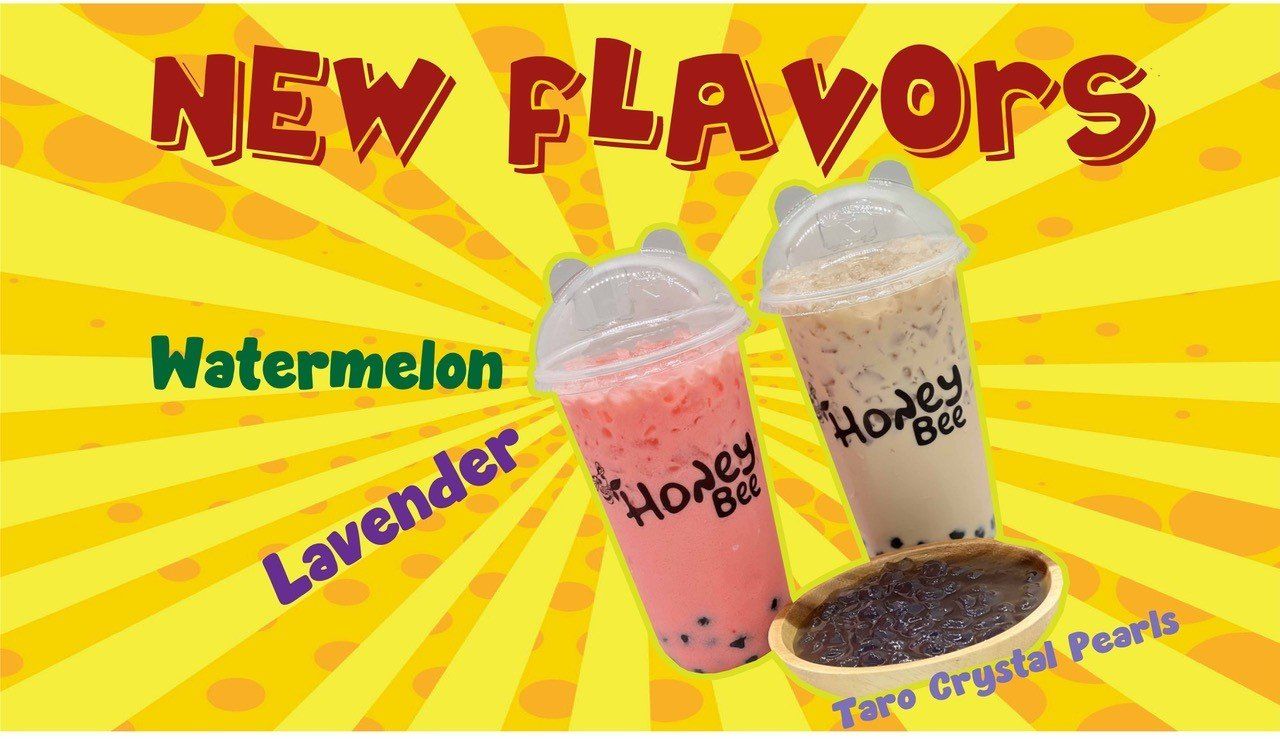 New Milktea Flavors - Niceville, FL - Honeybee Ice Cream & Arcade