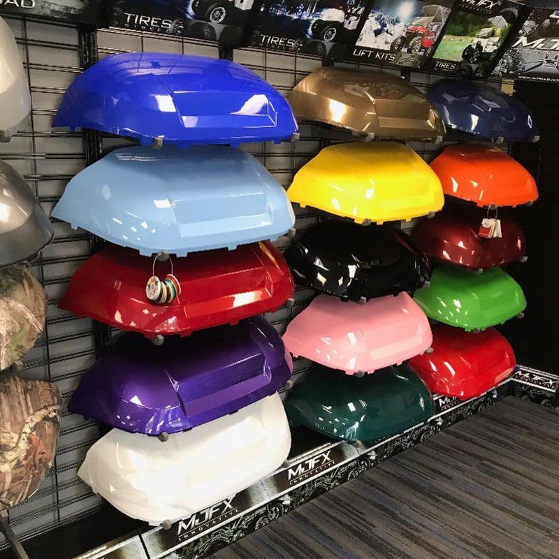 Different color of carts cover