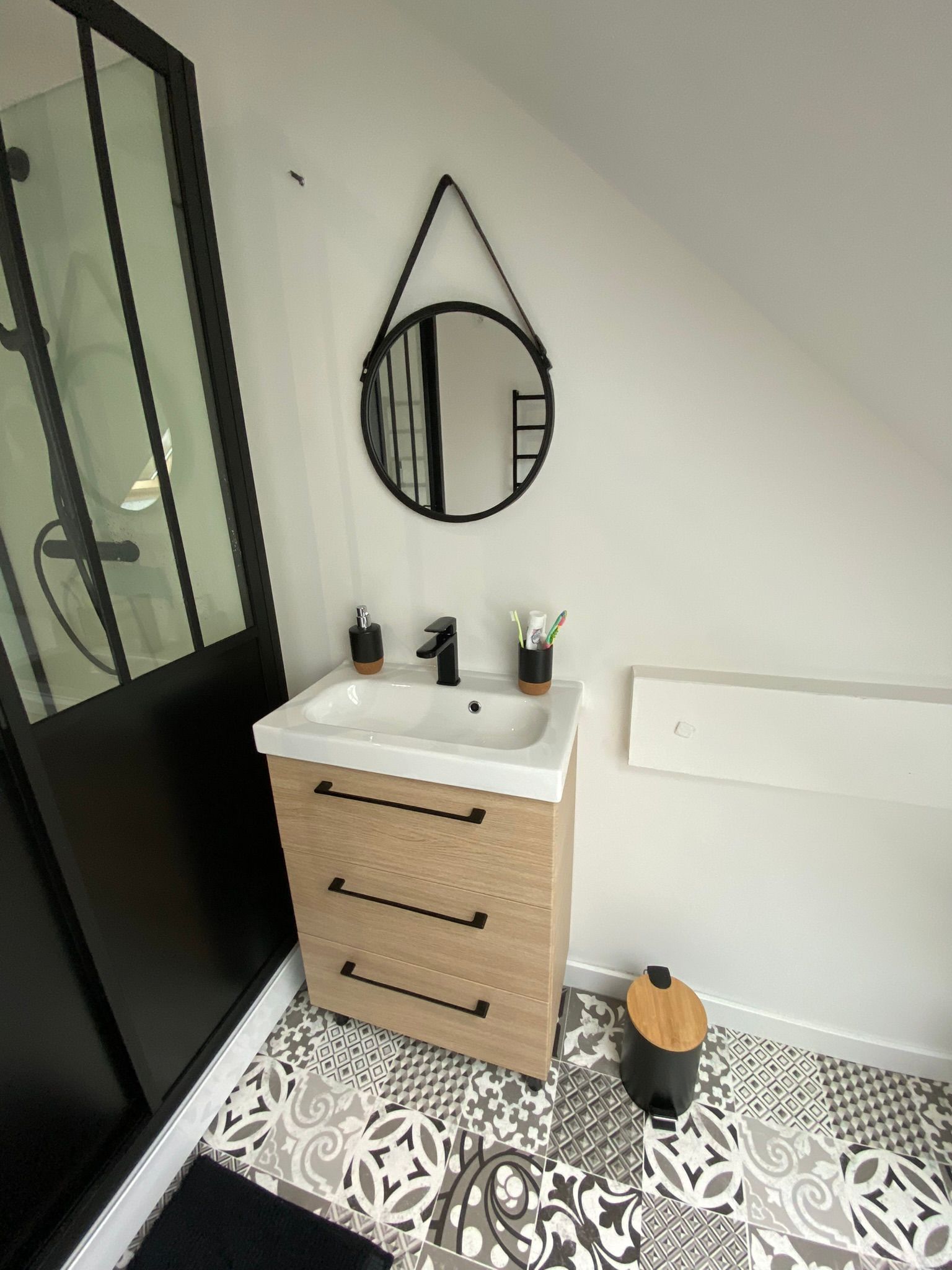 salle de bain le havre carrelage cabine 