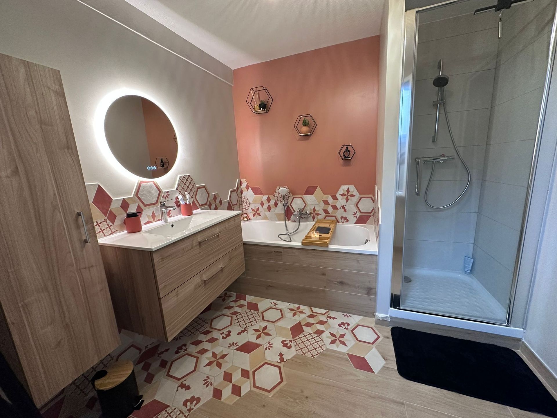 salle de bain le havre avec beau carrelage plomberie montivilliers