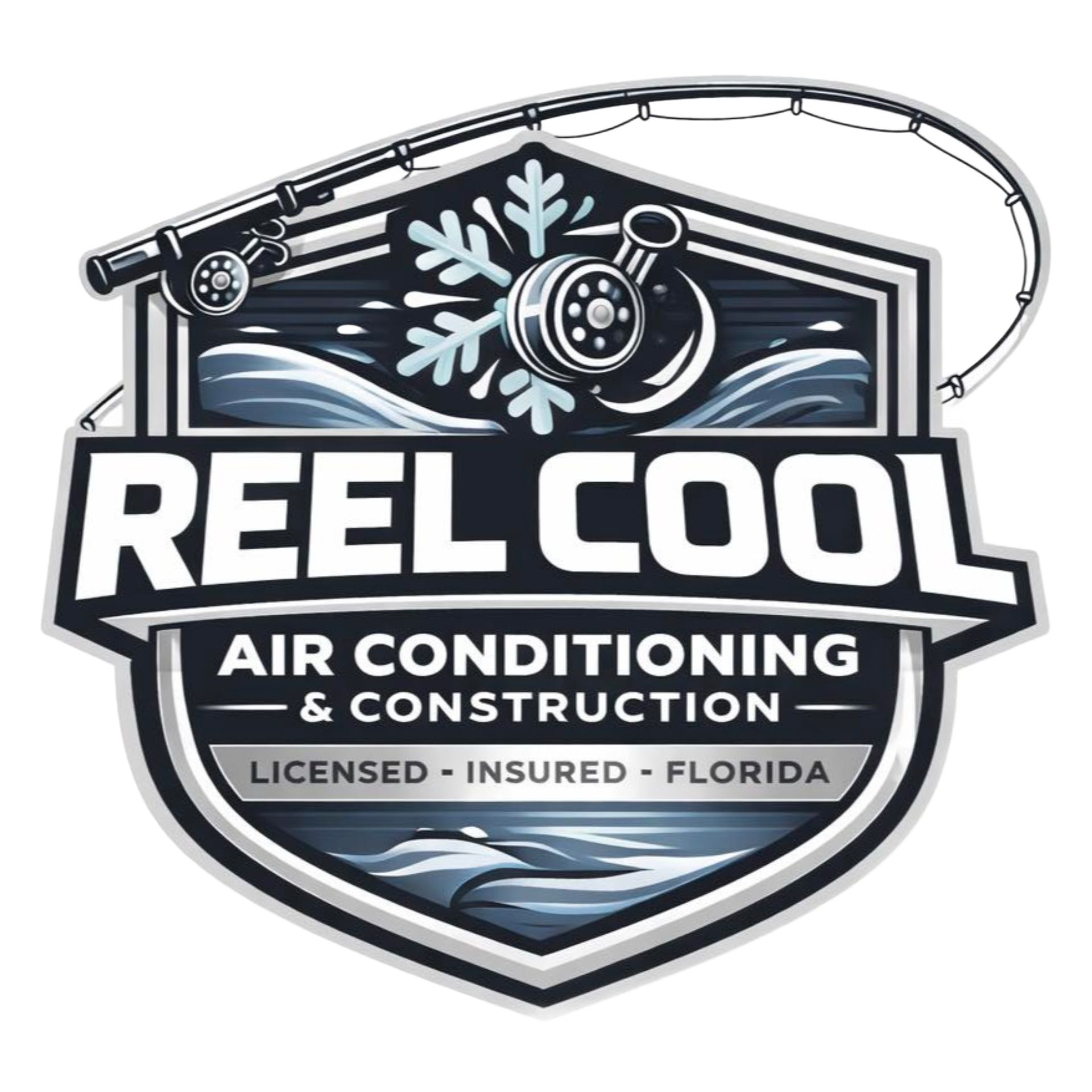 Three HVAC units on a white concrete pad beside a house wall outdoors